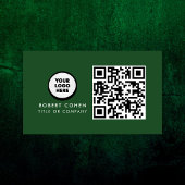 Aangepaste moderne visitekaartjes met logo & QR-co