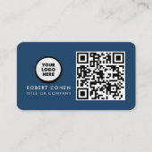Aangepaste moderne visitekaartjes met logo & QR-co (Voorkant)