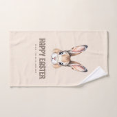 Aangepaste Moderne Waterverf Schattige Paashaas Ne Handdoek (Handdoek)