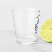 Aangepaste moderne weekend vrijgezellenfeest stran shot glas (Links)