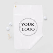 Aangepaste moderne zakelijke Logo-merk Golfhanddoek (Insitu)