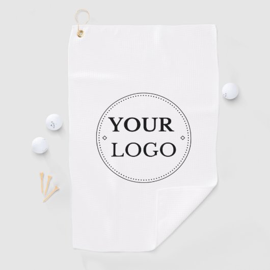 Aangepaste moderne zakelijke Logo-merk Golfhanddoek (Insitu)
