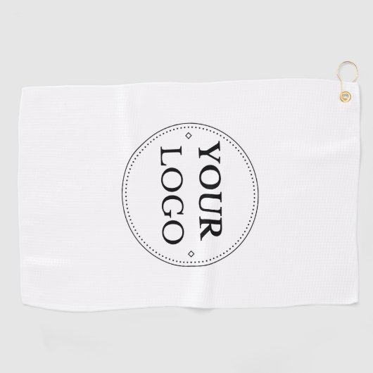 Aangepaste moderne zakelijke Logo-merk Golfhanddoek (Horizontaal)