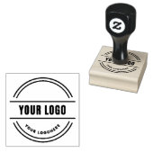 Aangepaste, moderne zakelijke Logo Rubberstempel (Gestempeld)
