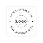 Aangepaste, moderne zakelijke Logo Rubberstempel (Afrduk)
