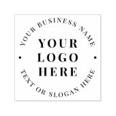 Aangepaste, moderne zakelijke Logo Zelfinktende Stempel (Design)
