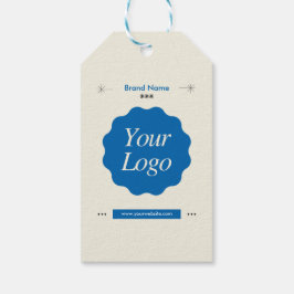 Aangepaste moderne zakelijke merk Logo Cadeaulabel