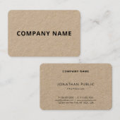 Aangepaste, moderne zakelijke Sjabloon Visitekaartje (Voorkant / Achterkant)