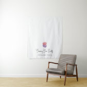 Aangepaste moderne zakelijke tafel runner banner s wandkleed (In situ)