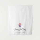 Aangepaste moderne zakelijke tafel runner banner s wandkleed (Voorkant)