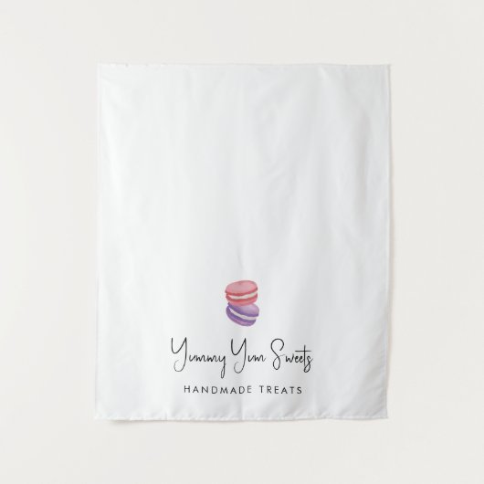 Aangepaste moderne zakelijke tafel runner banner s wandkleed (Voorkant)