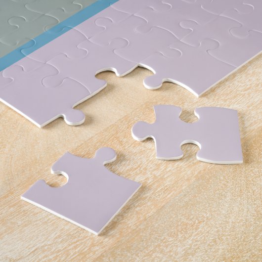 Aangepaste Moeder Dochter Foto Legpuzzel (Zijkant)