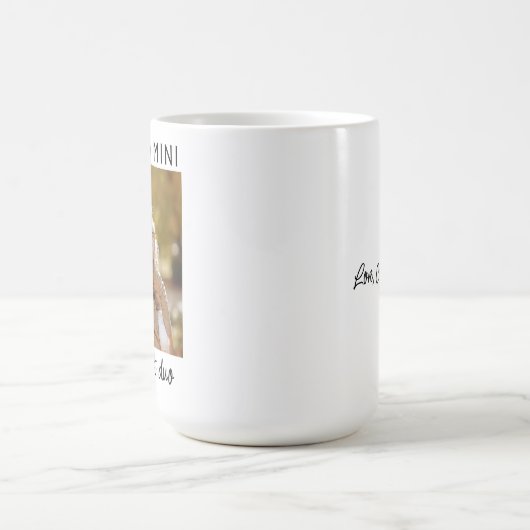 Aangepaste moeder en mini-Mok, verjaardagscadeau v Koffiemok (Center)