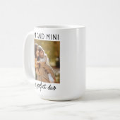Aangepaste moeder en mini-Mok, verjaardagscadeau v Koffiemok (Voorkant links)