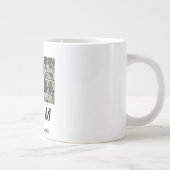Aangepaste Moeder Foto Mok: Gepersonaliseerde Moed Grote Koffiekop (Rechts)