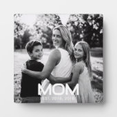 Aangepaste Moeder Gevestigd Modern Krachtig Fotoplaat (Voorkant)