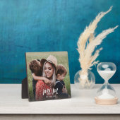 Aangepaste moeder gevestigde moderne scriptfoto fotoplaat (Insitu)