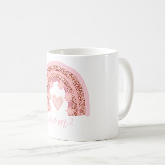 Aangepaste Moeder Kinder Gepersonaliseerde Naam Le Koffiemok (Voorkant rechts)
