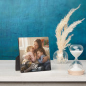 Aangepaste Moeder Opgericht Elegant Schrift Foto Fotoplaat (Insitu)
