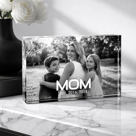Aangepaste Moeder Opgericht Modern Krachtig Fotoblokken