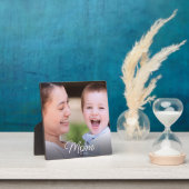 Aangepaste Moeder Opgericht Modern Schrift Foto Fotoplaat (Insitu)