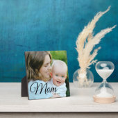 Aangepaste Moeder Opgericht Modern Schrift Foto Fotoplaat (Insitu)