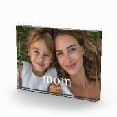 Aangepaste Moeder Opgerichte Moderne Minimaal Foto (Rechts)