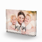 Aangepaste Moeder Opgerichte Moderne Schrift Fotoblokken (Rechts)