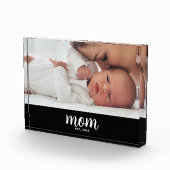 Aangepaste Moeder Opgerichte Moderne Schrift Fotoblokken (Rechts)