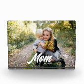 Aangepaste Moeder Opgerichte Moderne Script Foto (Voorkant)