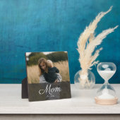 Aangepaste Moeder Opgerichte Moderne Script Foto Fotoplaat (Insitu)