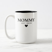 Aangepaste Moeder & Vader Mok Set Cadeau voor Baby (Links)