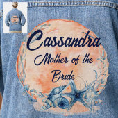 Aangepaste moeder van bruid| | Groene zeesterren z Denim Jacket