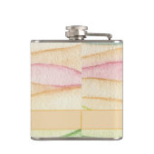 Aangepaste 'Moeder van de Bruid' waterverfstrepen Heupfles (Achterkant)