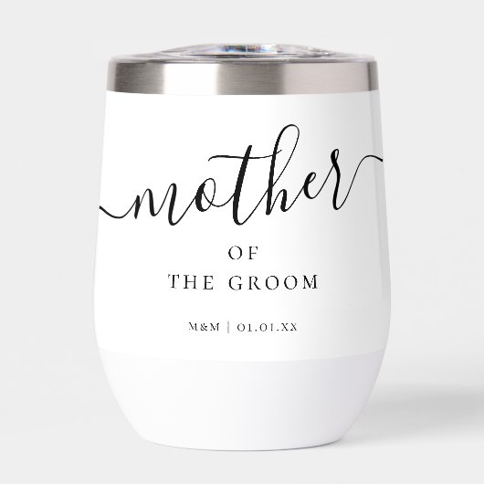 Aangepaste Moeder van de Bruidegom Script Calligra (Voorkant)