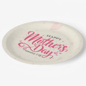 Aangepaste Moederdag | Bord papier (Gekanteld)