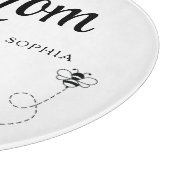 Aangepaste Moederdag cadeau van kinderen naam bij Snijplank (Hoek)