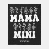 Aangepaste Moederdag Fleece Deken (Voorkant)