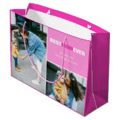 Aangepaste Moederdag Foto Best Mam Ever Large Cft Groot Cadeauzakje (Achterkant Gekanteld)