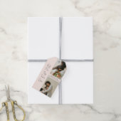 Aangepaste Moederdag Foto Gift Label – gepersonali Cadeaulabel (Met Touw)