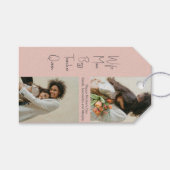 Aangepaste Moederdag Foto Gift Label – gepersonali Cadeaulabel (Voorkant (Horizontaal))