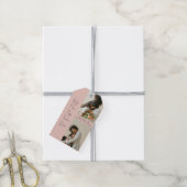 Aangepaste Moederdag Foto Gift Label – gepersonali Cadeaulabel (Met Touw)