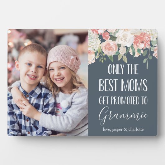 Aangepaste Moederdag foto Grandma Nickname Fotoplaat (voorkant)