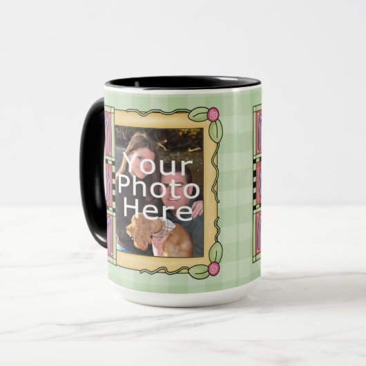 Aangepaste Moederdag foto-Mok Mok (Voorkant links)