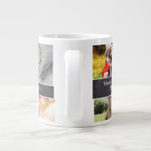 Aangepaste Moederdag fotocollage Grote Koffiekop (Achterkant)