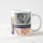 Aangepaste Moederdag fotocollage Grote Koffiekop (Rechts)