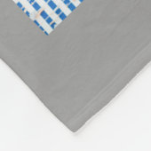 Aangepaste Moederdag fotocollage roze/groen/grijs Fleece Deken (Hoek)