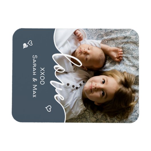 Aangepaste Moederdag fotoserie Magneet (Horizontaal)