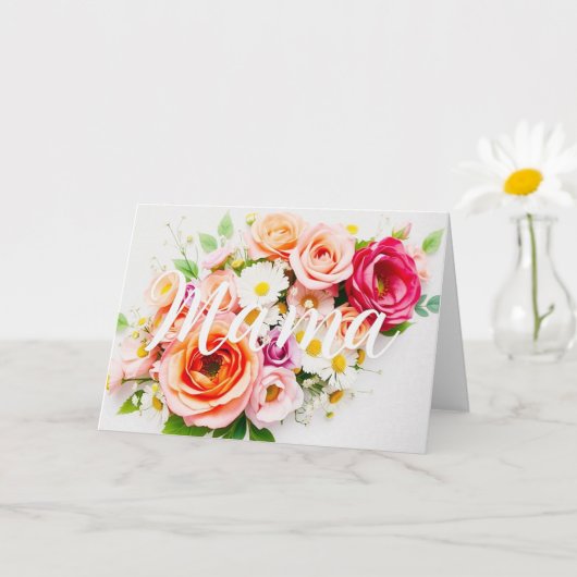 Aangepaste Moederdag kaart – Persoonlijk (Kleine Plant)