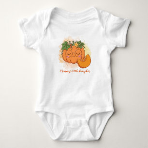 Aangepaste Moederdag Kleine Pompoen Cute Bril Herf Romper